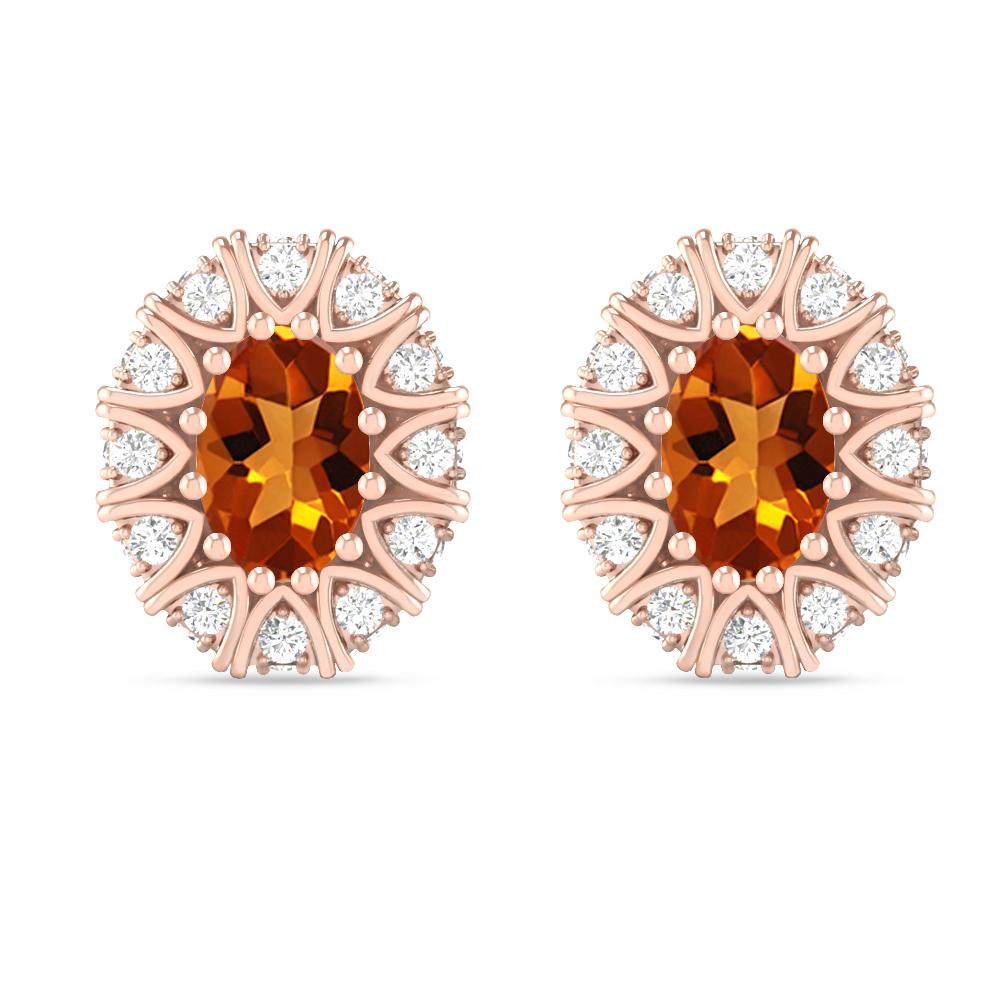 Rose Gold - Citrine