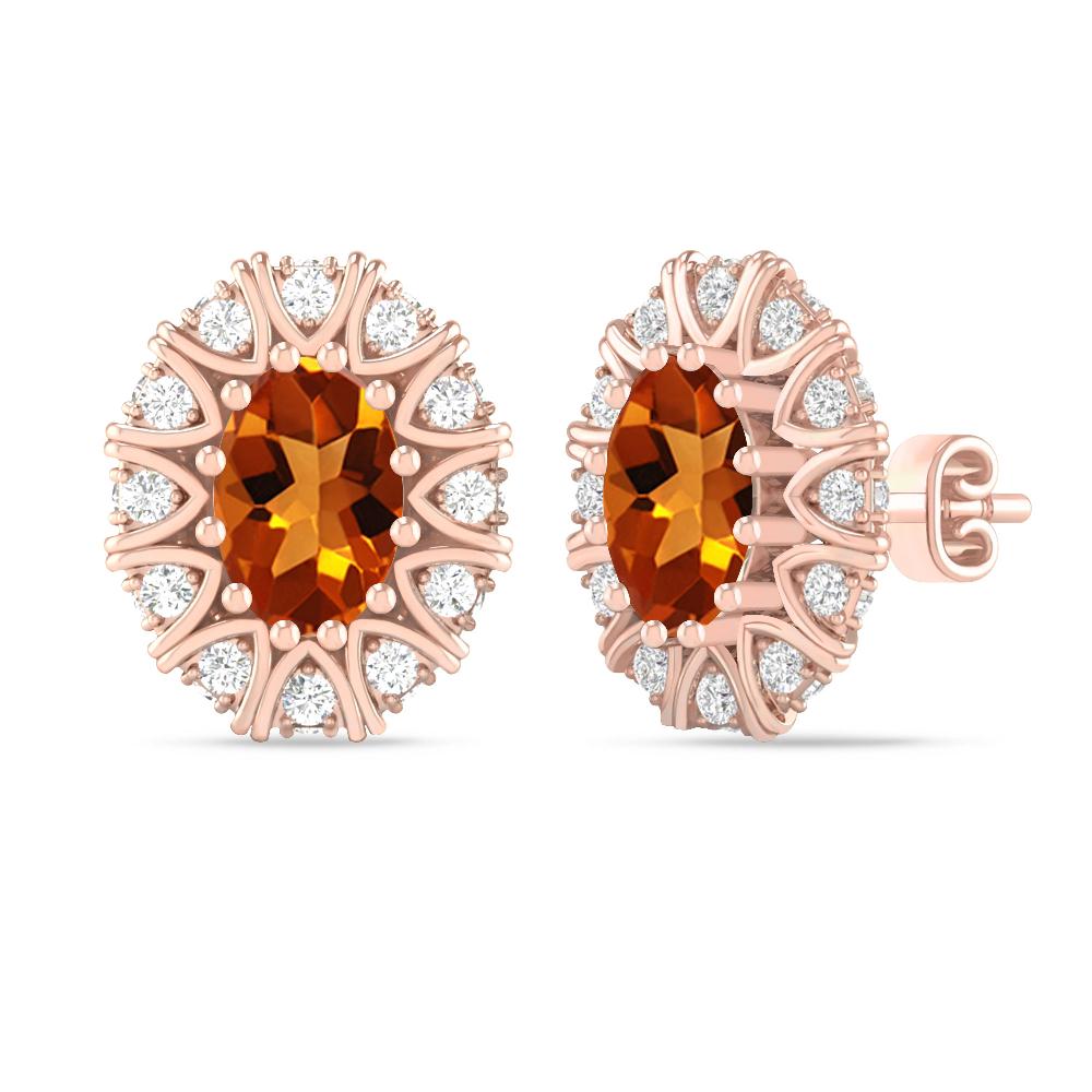 Rose Gold - Citrine