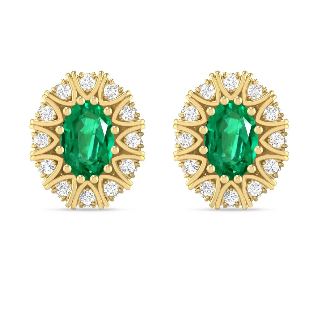 Yellow Gold - Emerald