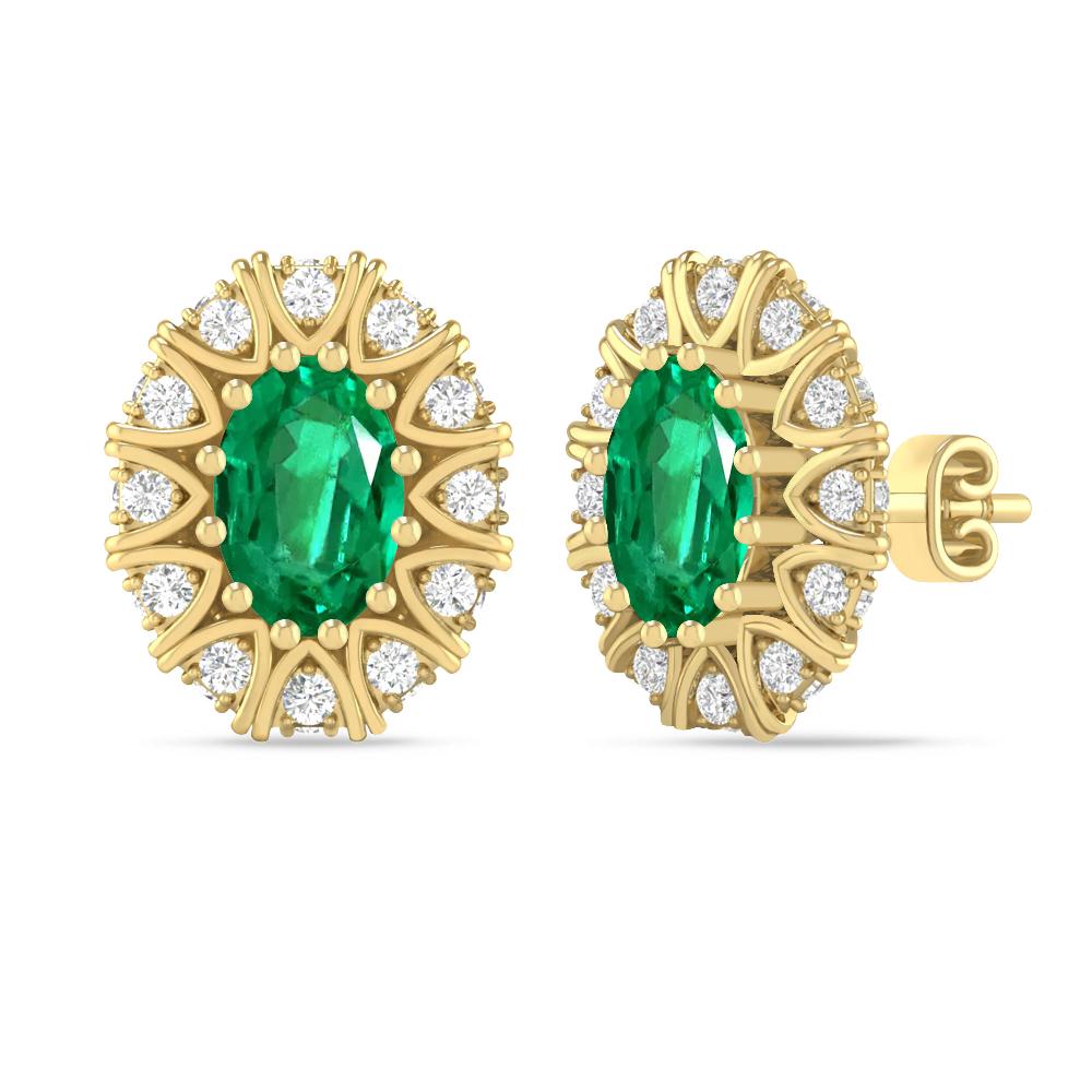 Yellow Gold - Emerald