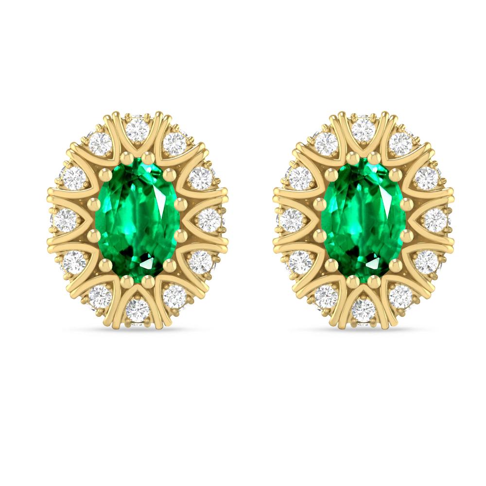 Yellow Gold - Emerald