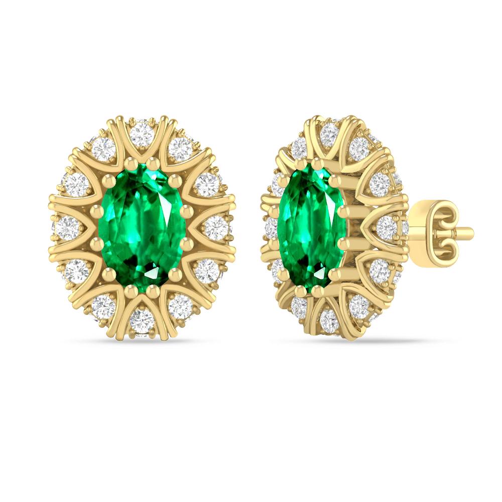 Yellow Gold - Emerald