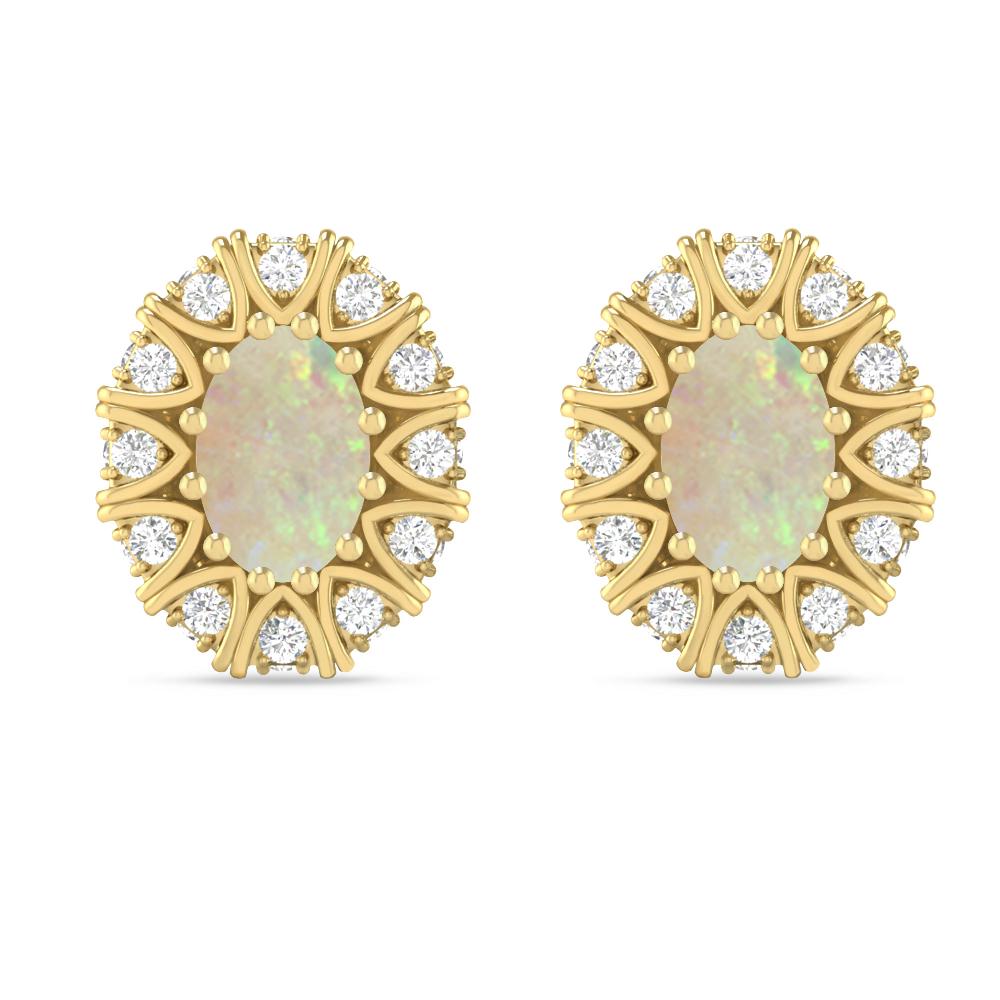 Yellow Gold - Opal