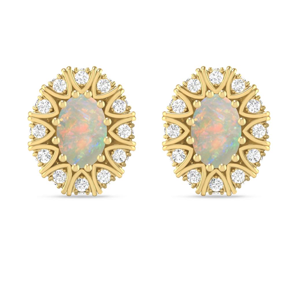 Yellow Gold - Opal