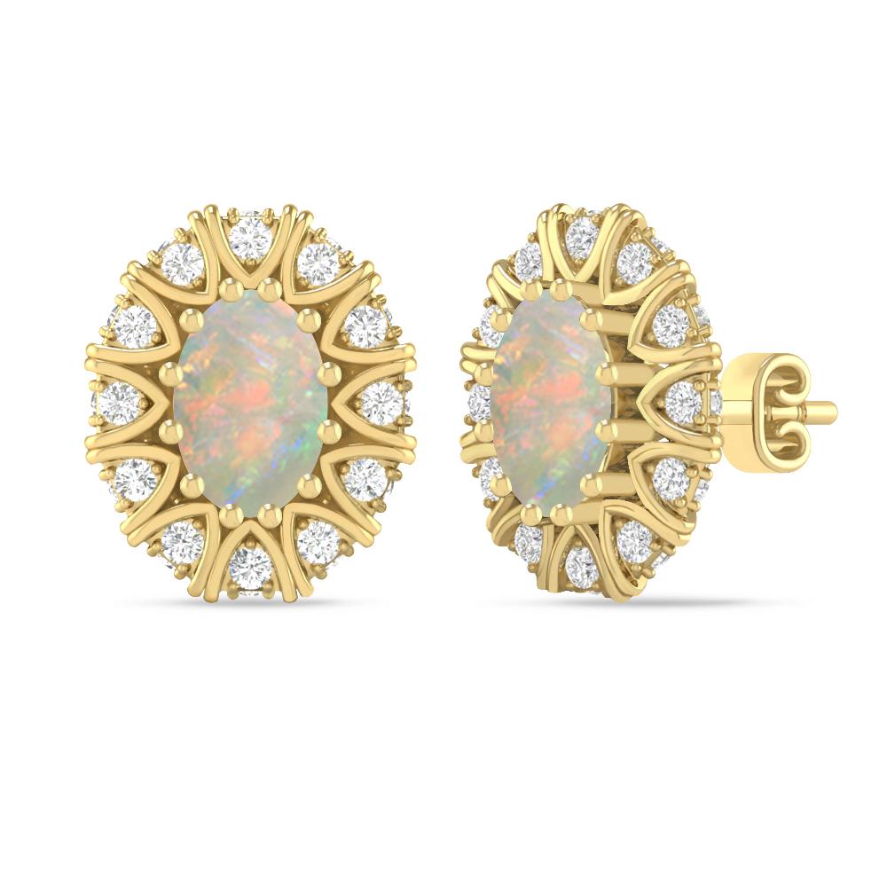 Yellow Gold - Opal