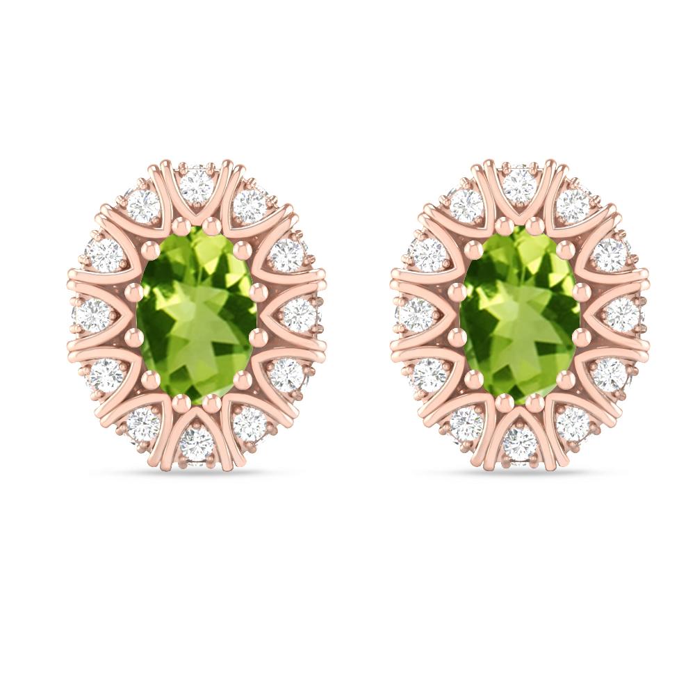 Rose Gold - Peridot