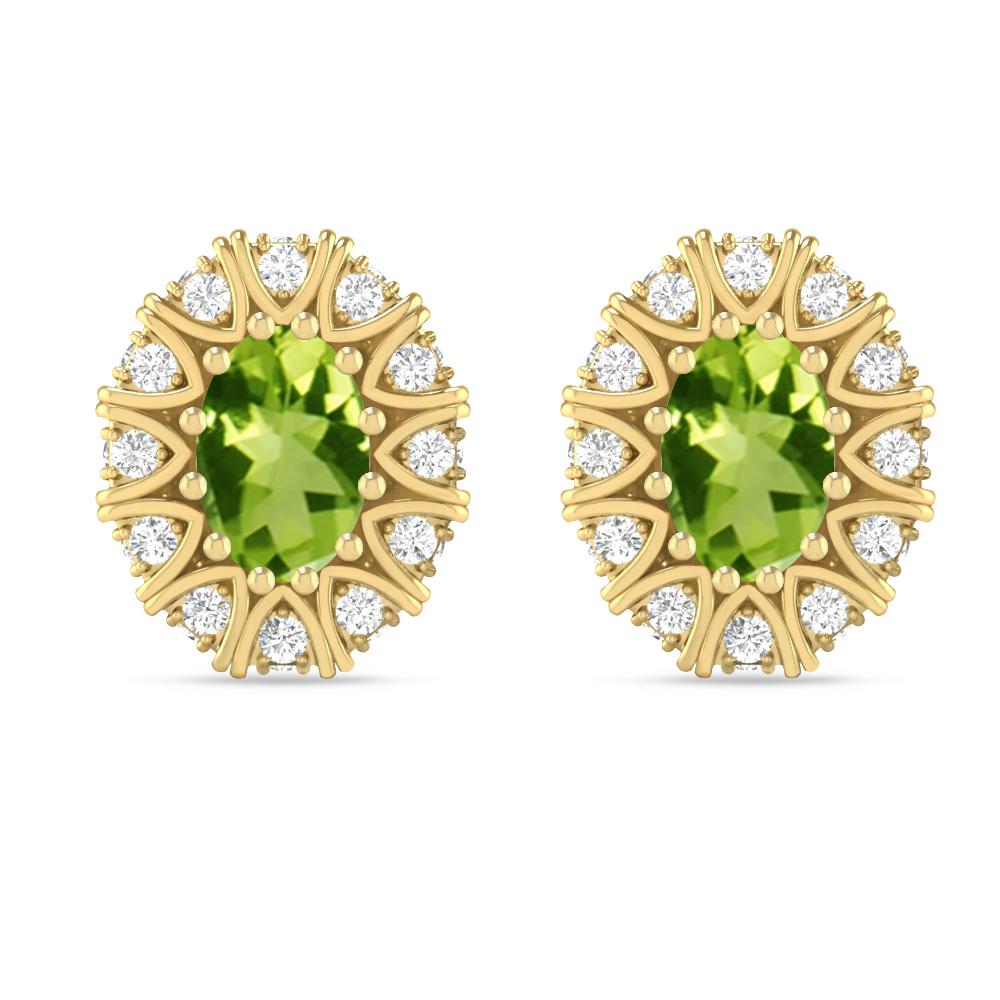 Yellow Gold - Peridot