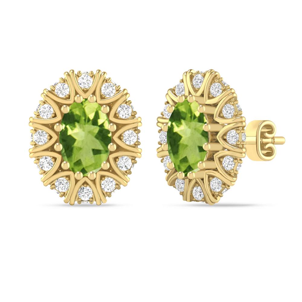 Yellow Gold - Peridot