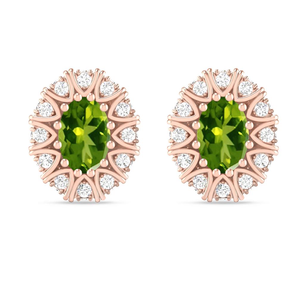 Rose Gold - Peridot