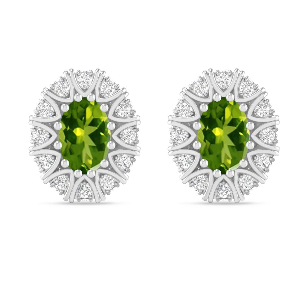 White Gold - Peridot