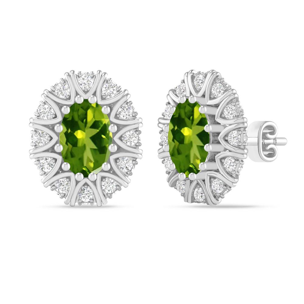 White Gold - Peridot