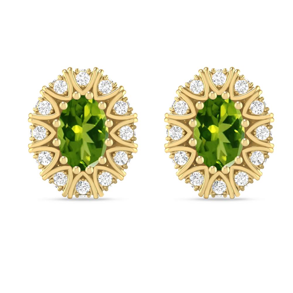 Yellow Gold - Peridot