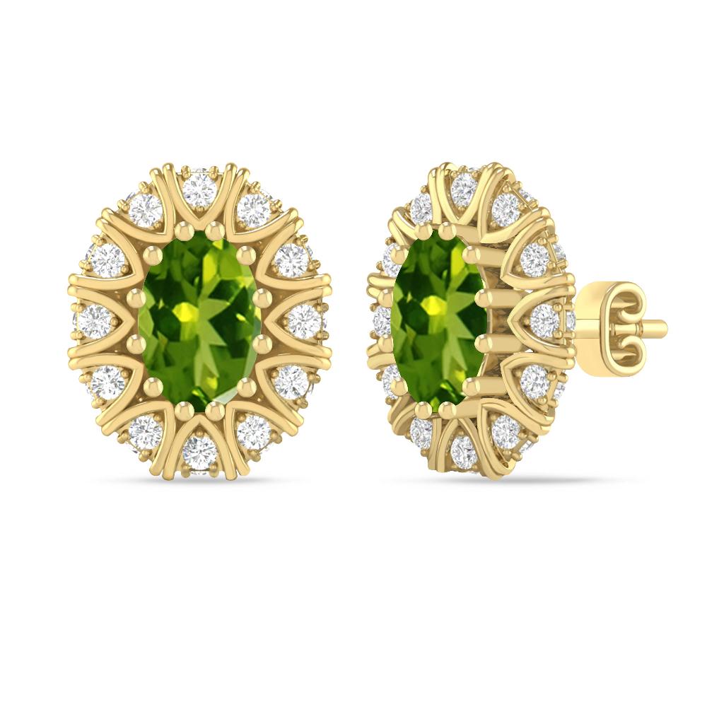 Yellow Gold - Peridot