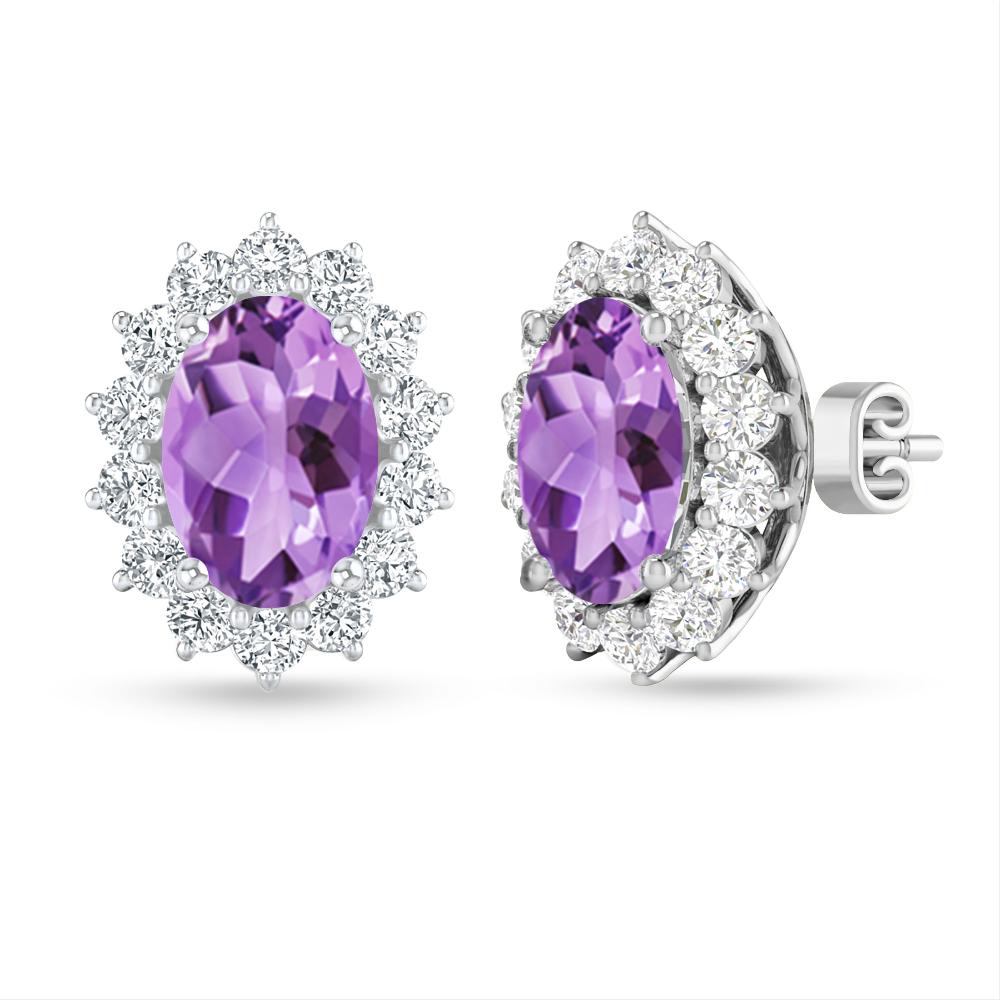 White Gold - Amethyst