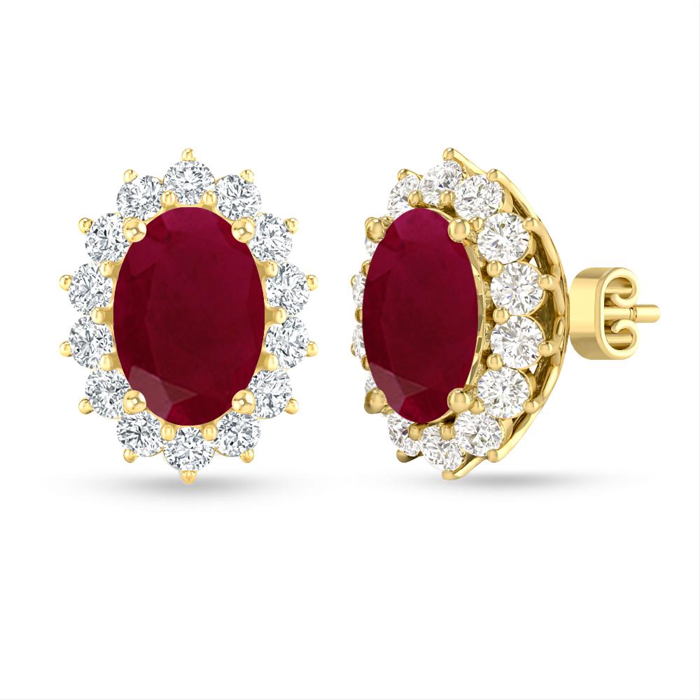 Yellow Gold - Ruby