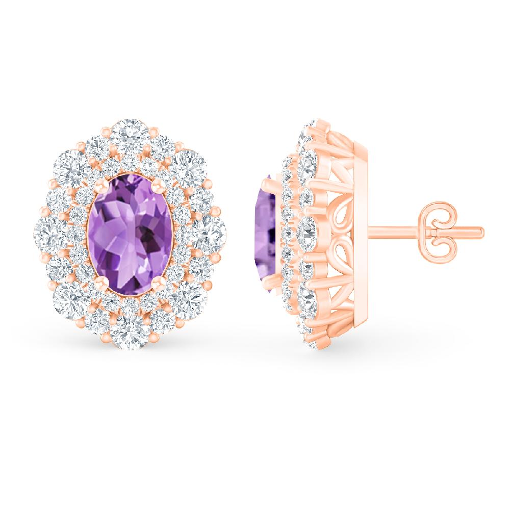 Rose Gold - Amethyst