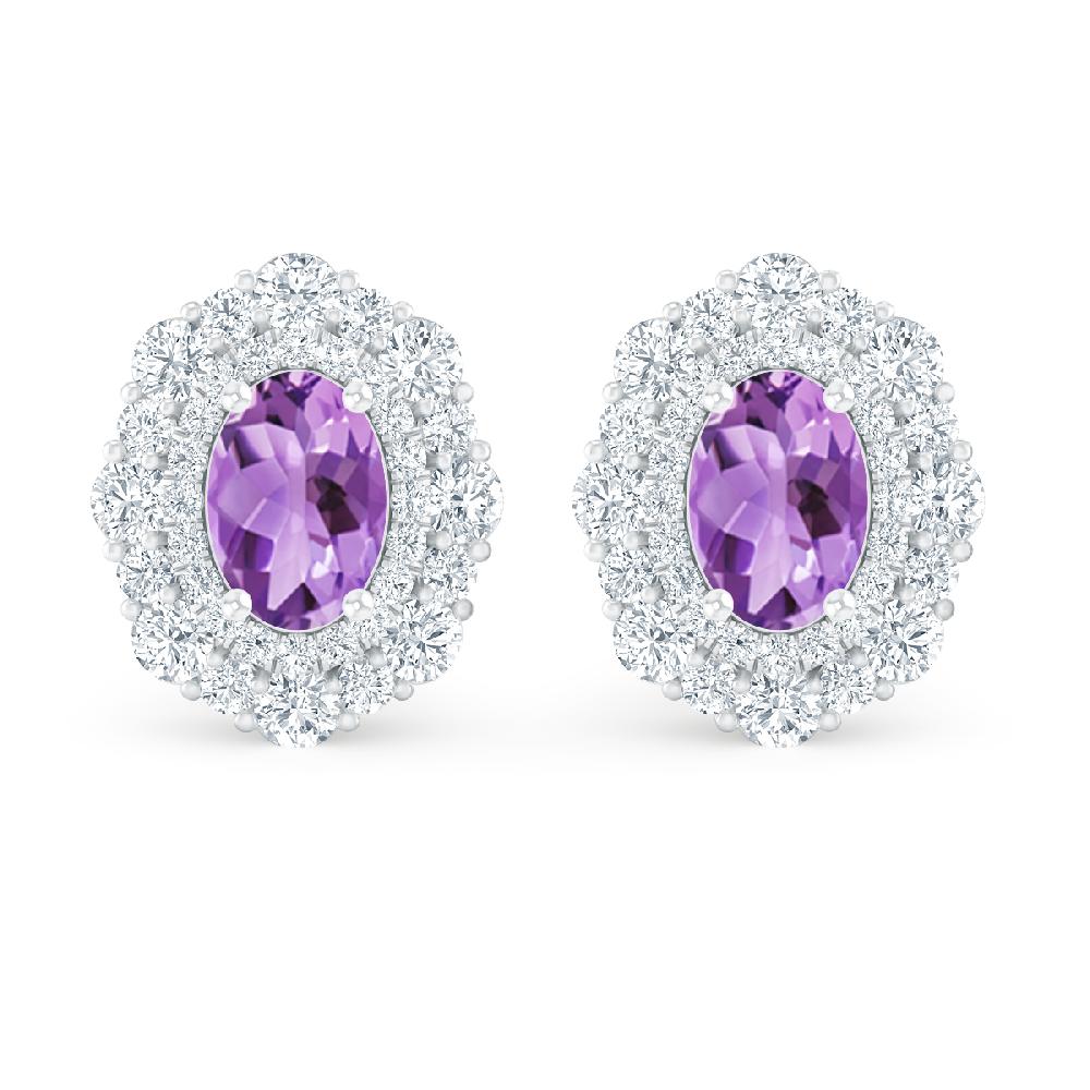 White Gold - Amethyst