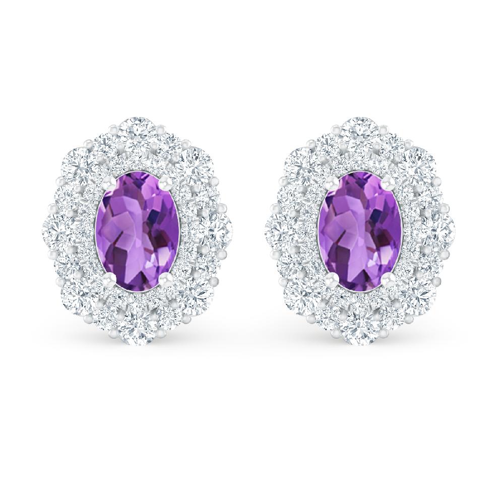 White Gold - Amethyst