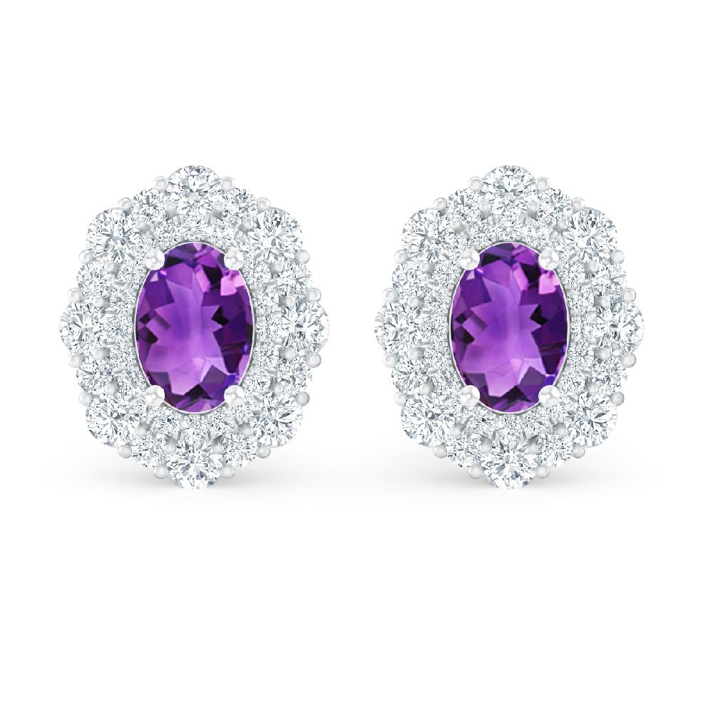 White Gold - Amethyst