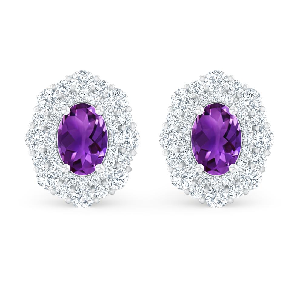 White Gold - Amethyst