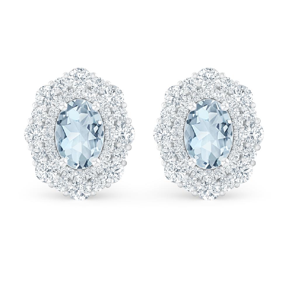 White Gold - Aquamarine