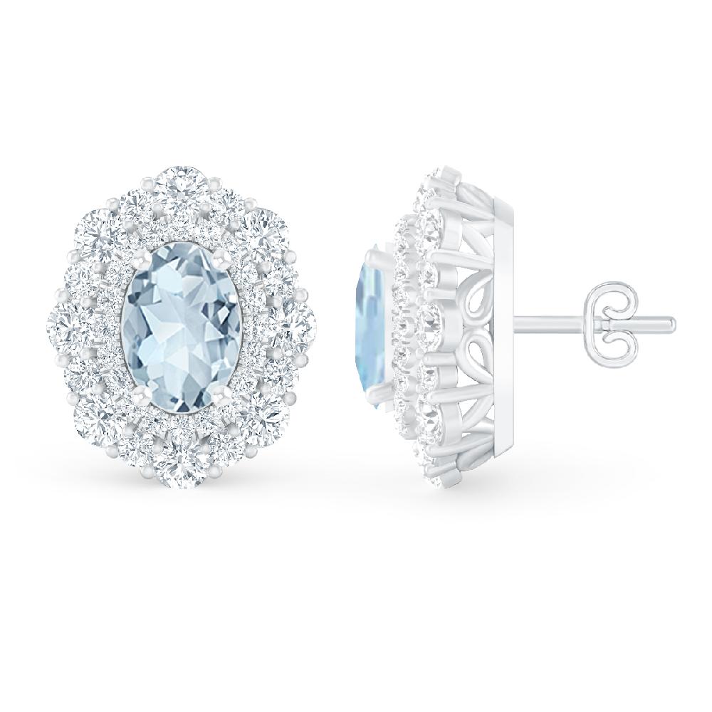 White Gold - Aquamarine