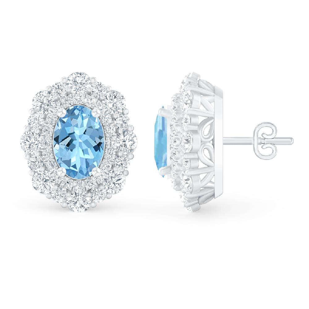 White Gold - Aquamarine