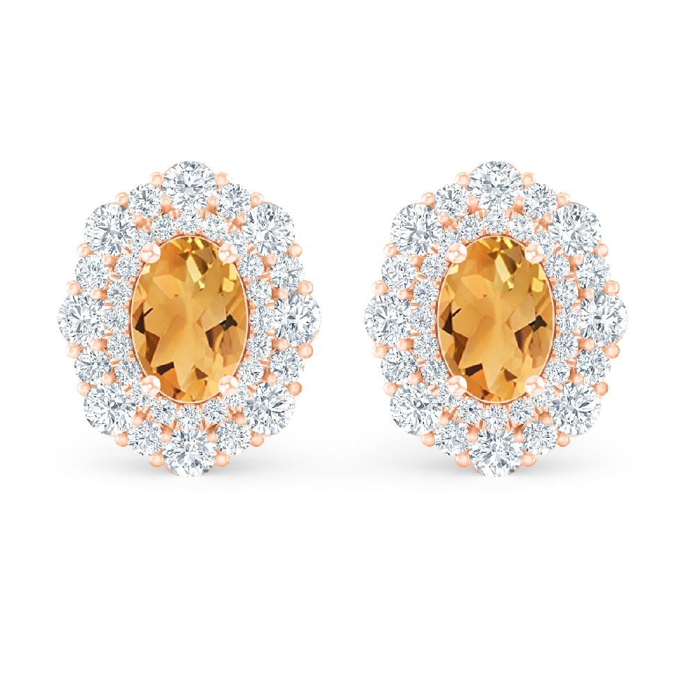 Rose Gold - Citrine