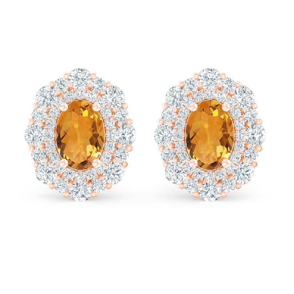 Rose Gold - Citrine