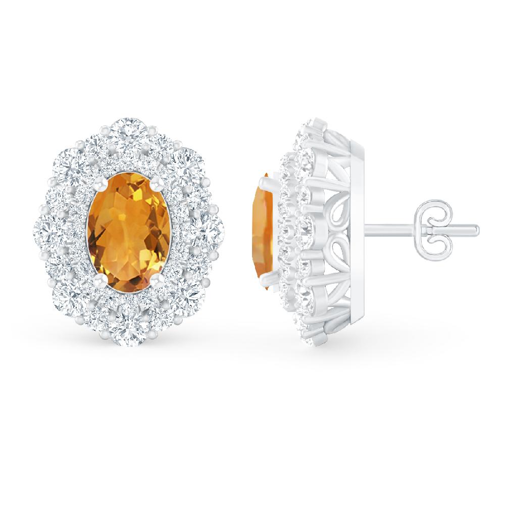 White Gold - Citrine