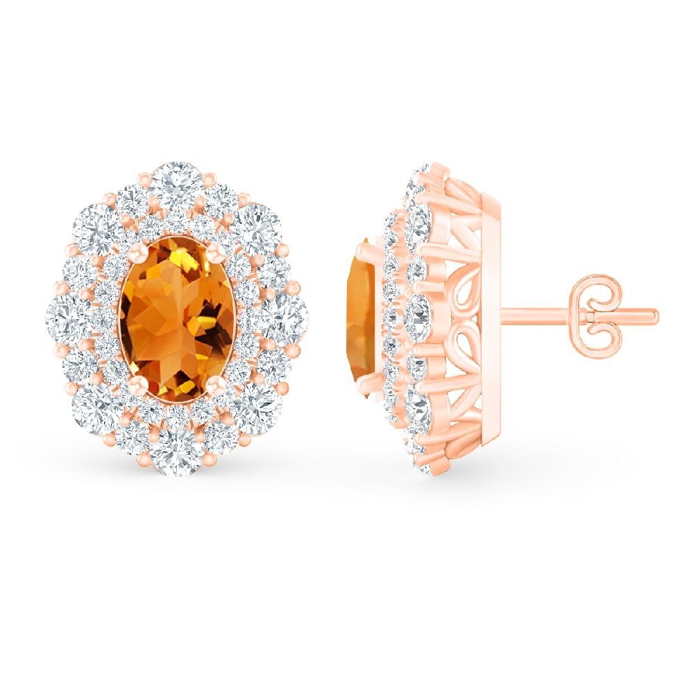 Rose Gold - Citrine