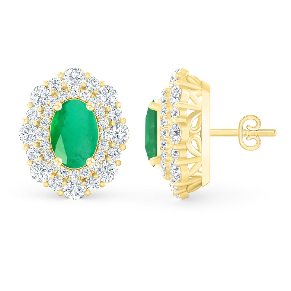 Yellow Gold - Emerald