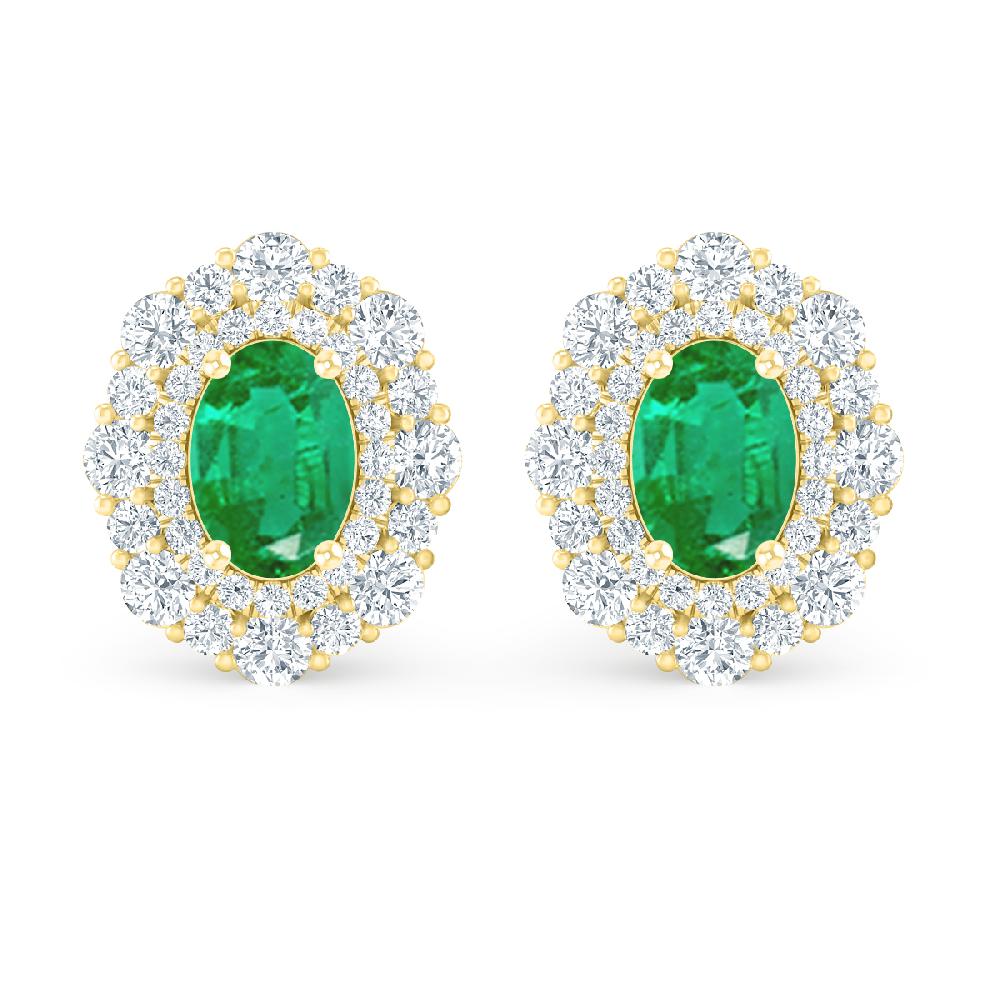 Yellow Gold - Emerald