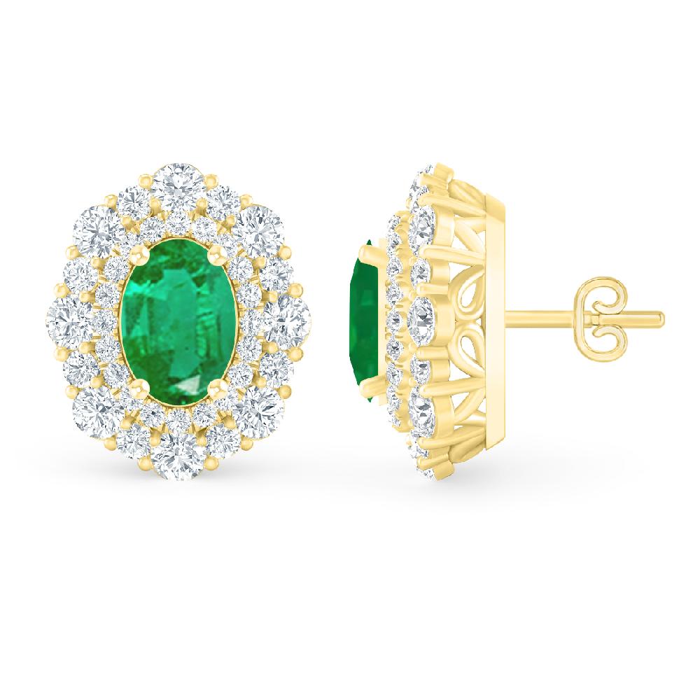 Yellow Gold - Emerald