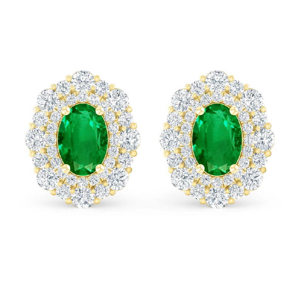 Yellow Gold - Emerald