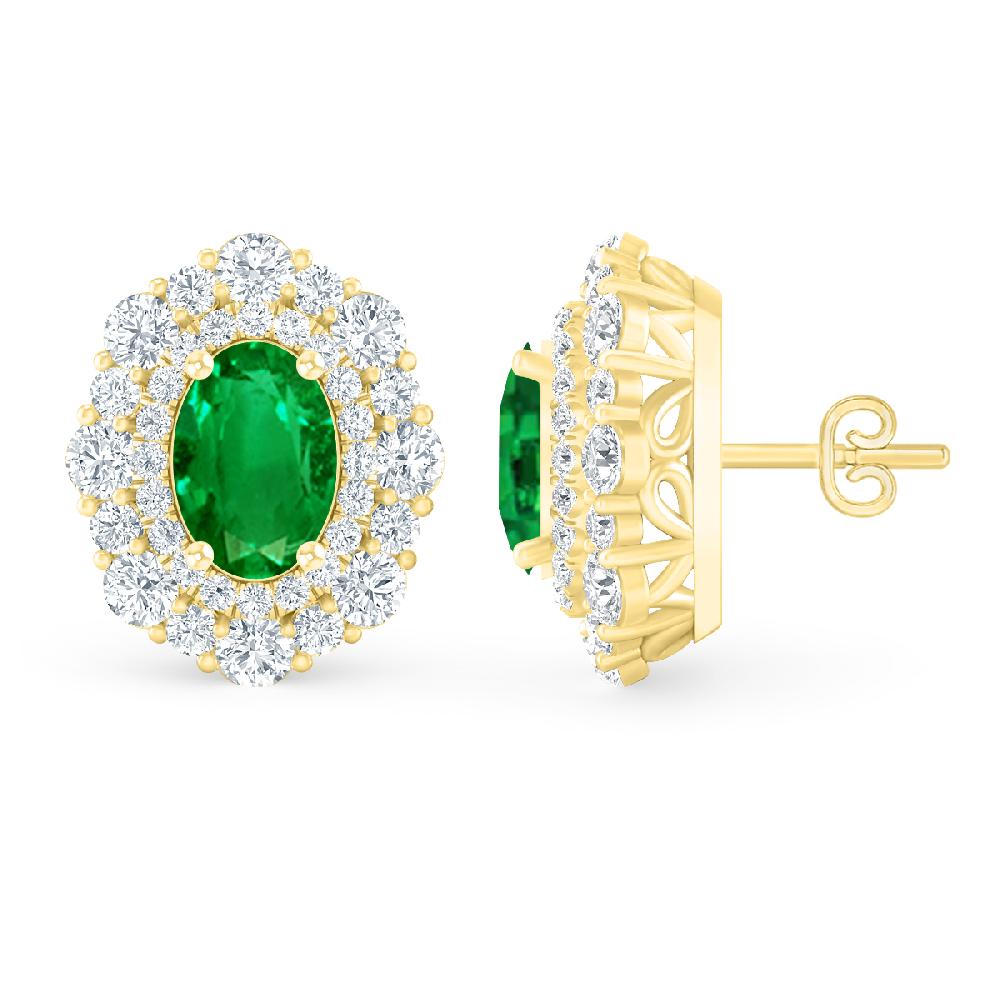 Yellow Gold - Emerald