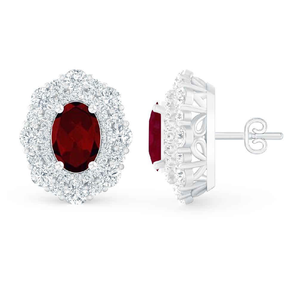 White Gold - Garnet