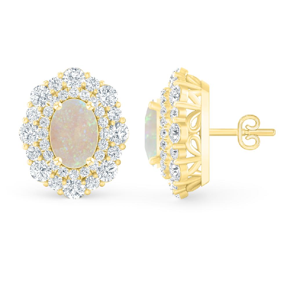 Yellow Gold - Opal