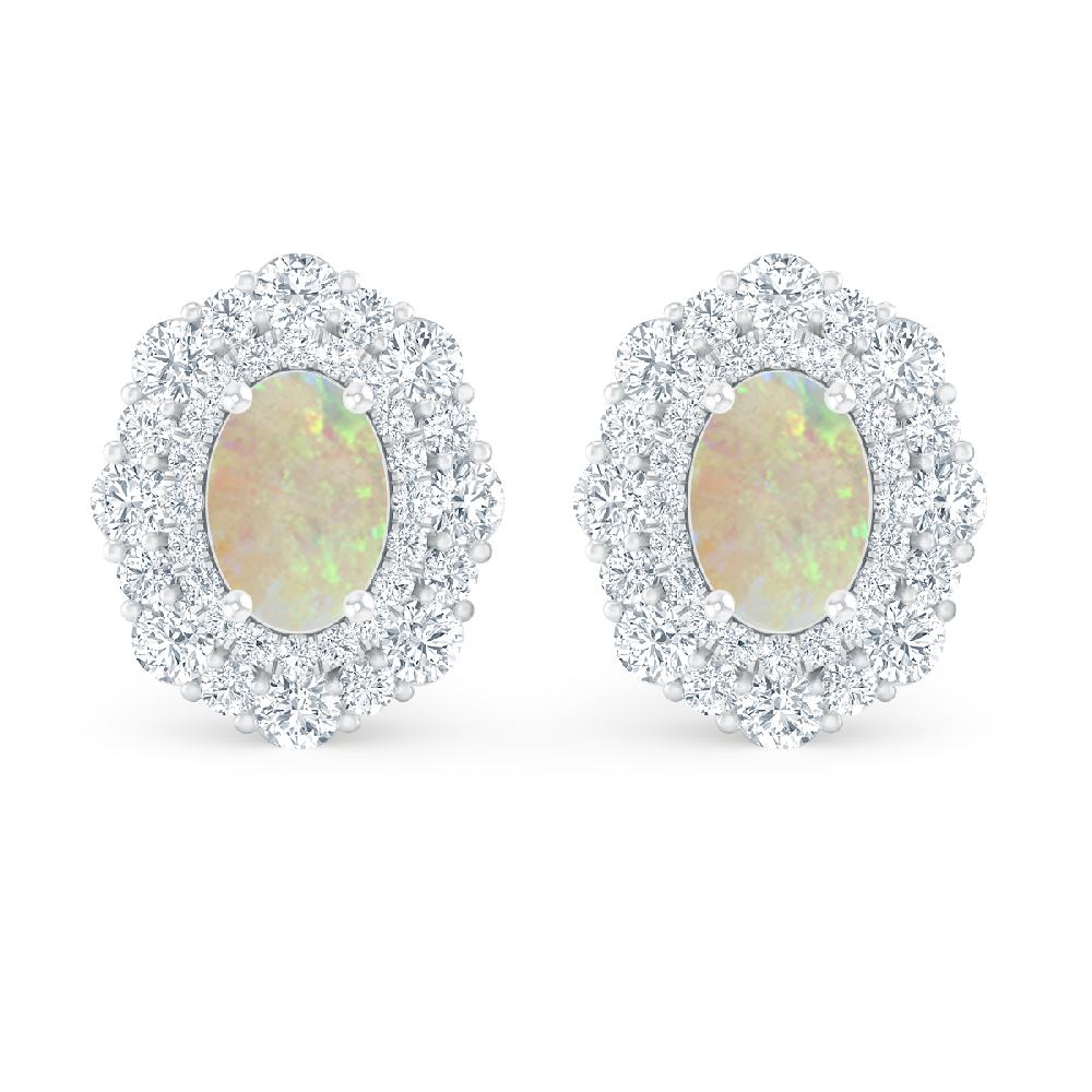 White Gold - Opal