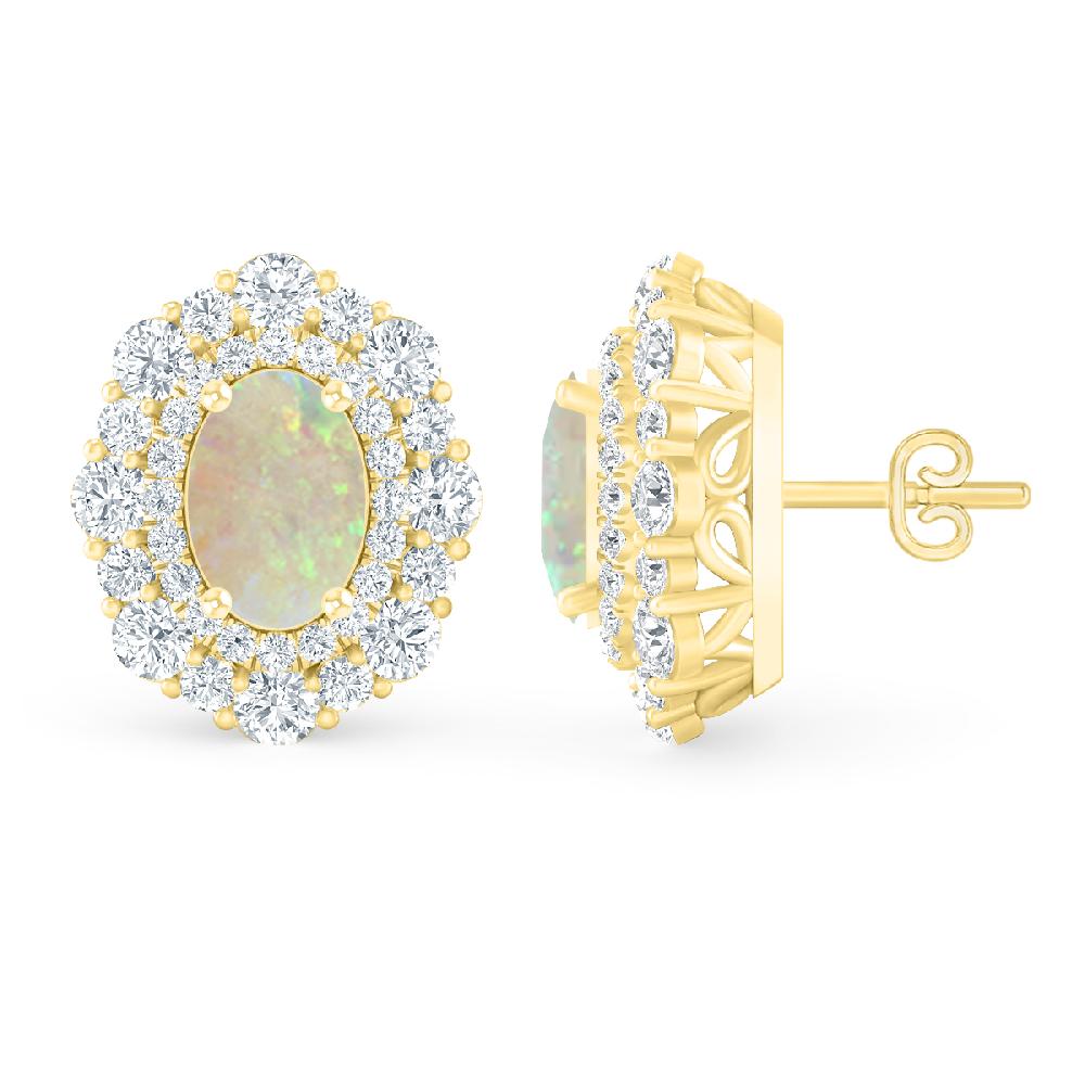 Yellow Gold - Opal