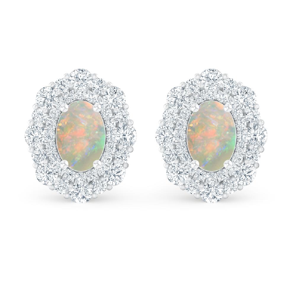 White Gold - Opal