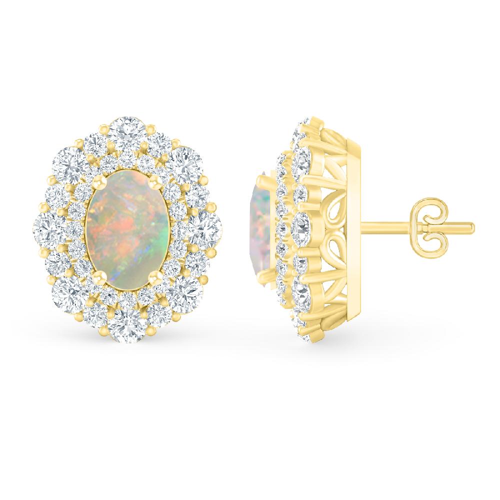 Yellow Gold - Opal