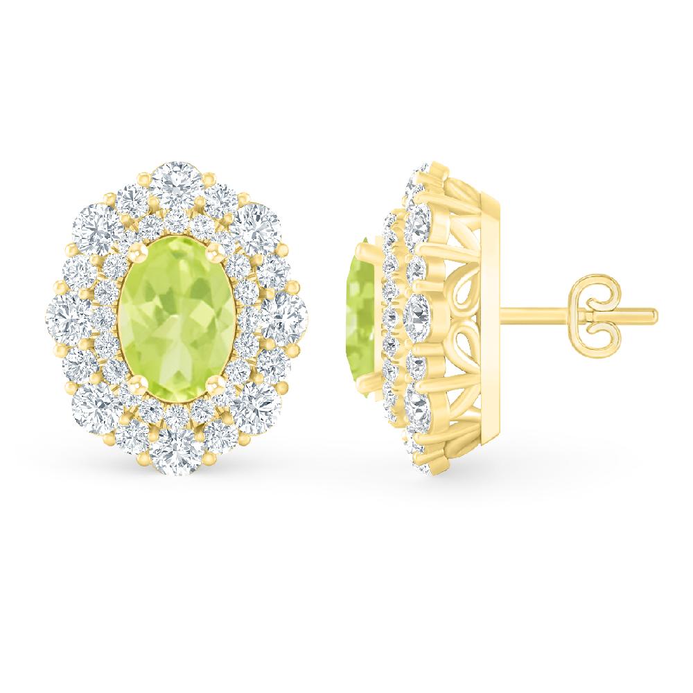 Yellow Gold - Peridot