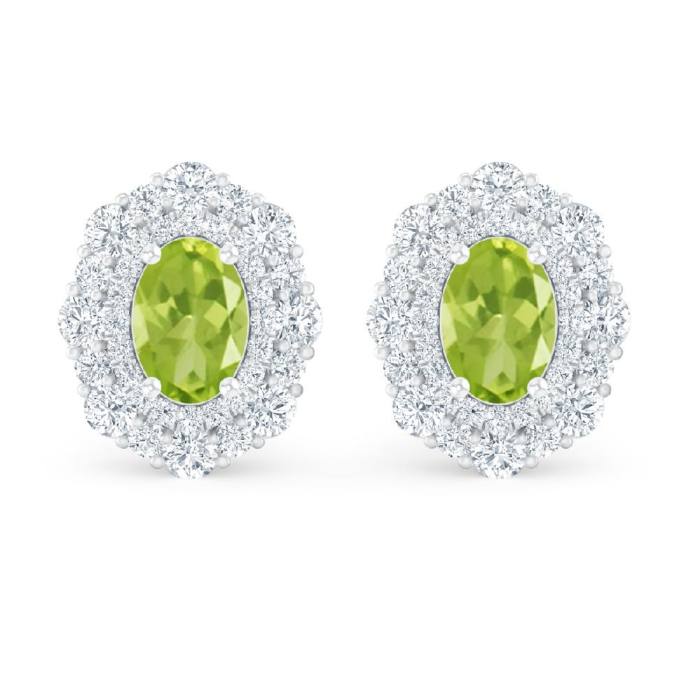 White Gold - Peridot