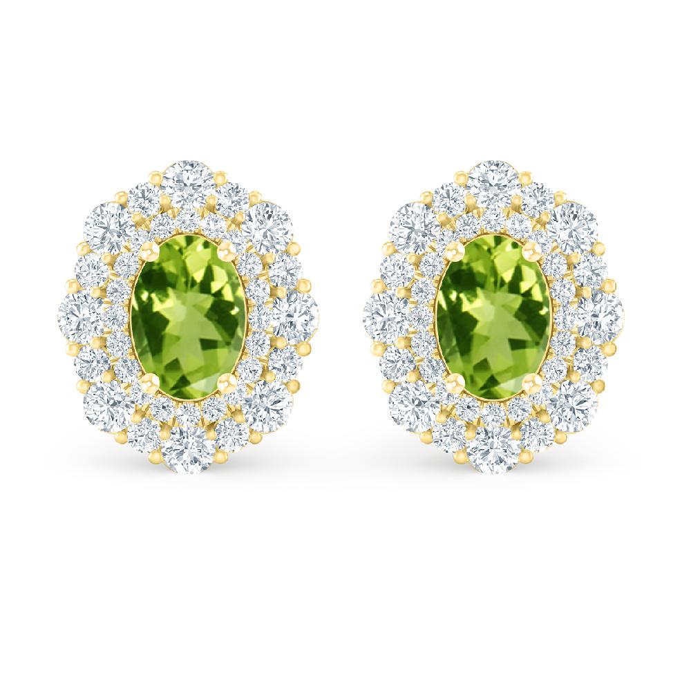 Yellow Gold - Peridot