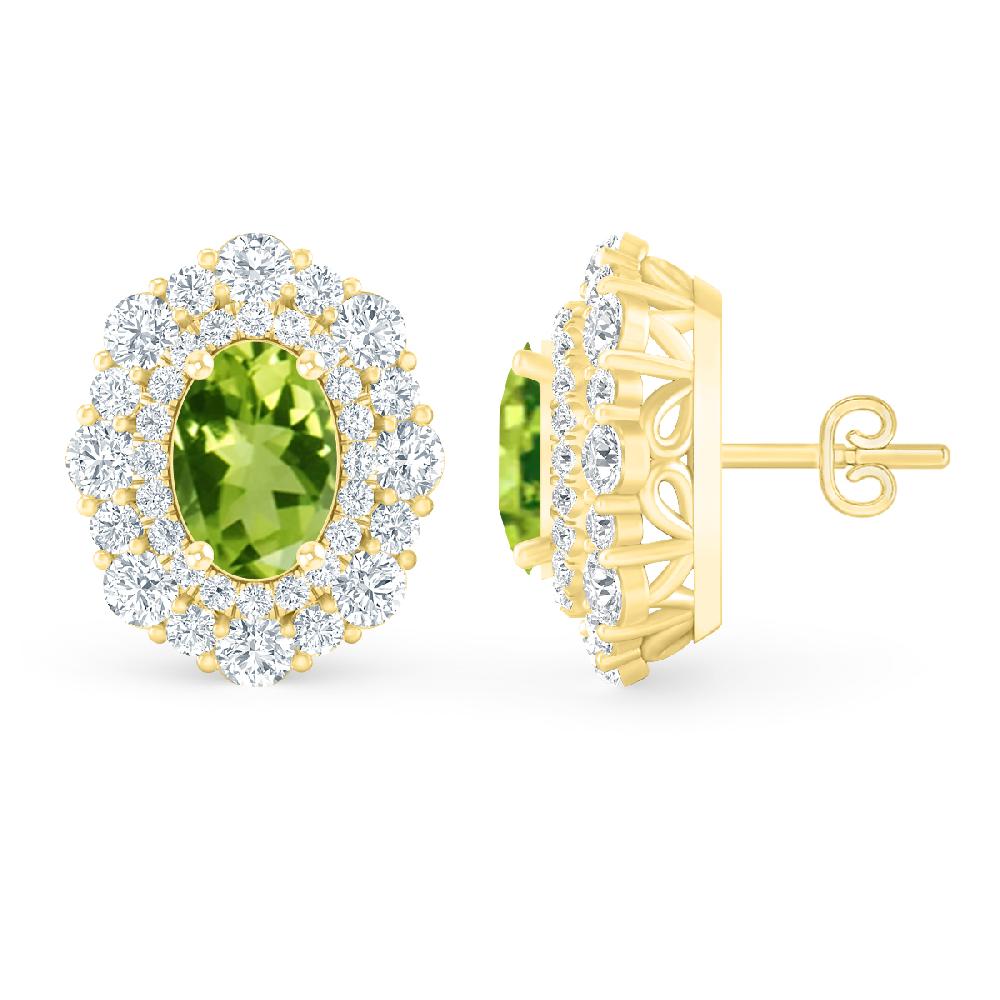 Yellow Gold - Peridot