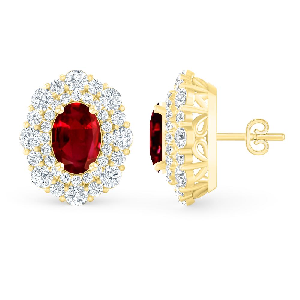 Yellow Gold - Ruby