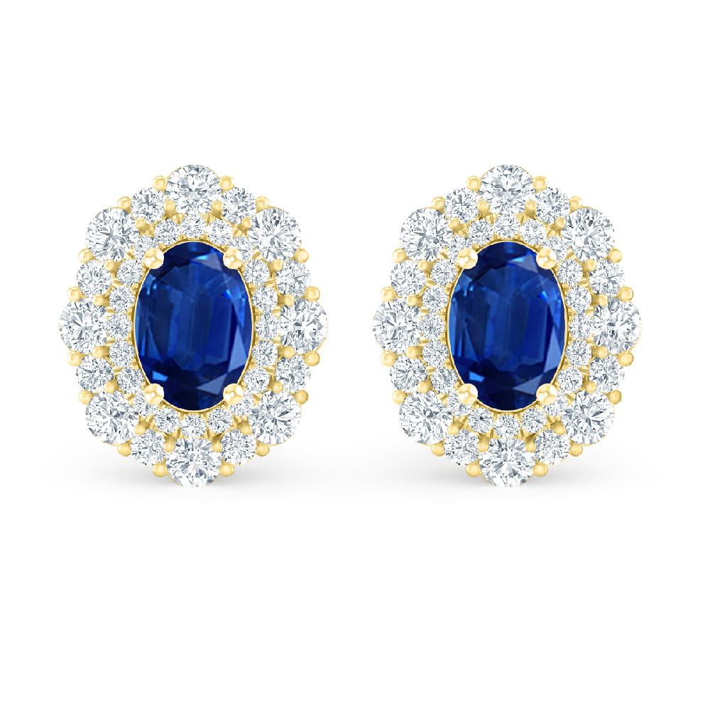 Yellow Gold - Sapphire