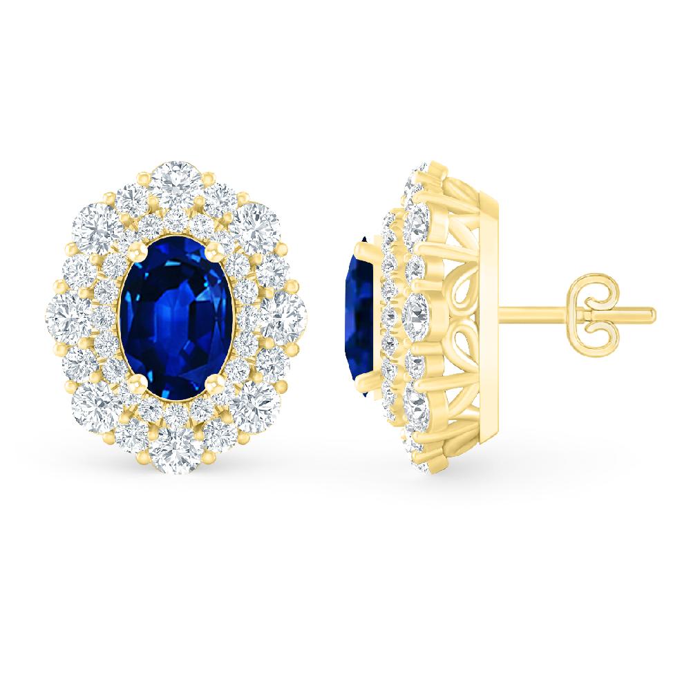 Yellow Gold - Sapphire