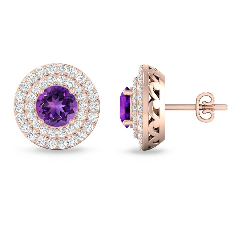 Rose Gold - Amethyst